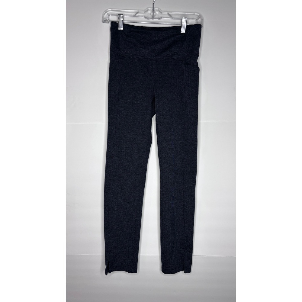 Athleta XS Herringbone Texture High‎ Waisted Leggings